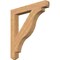 Ekena Millwork Funston Craftsman Smooth Bracket, Western Red Cedar, 5 1/2"W x 44"D x 48"H BKT06X44X48FST04SWR - alternate 1